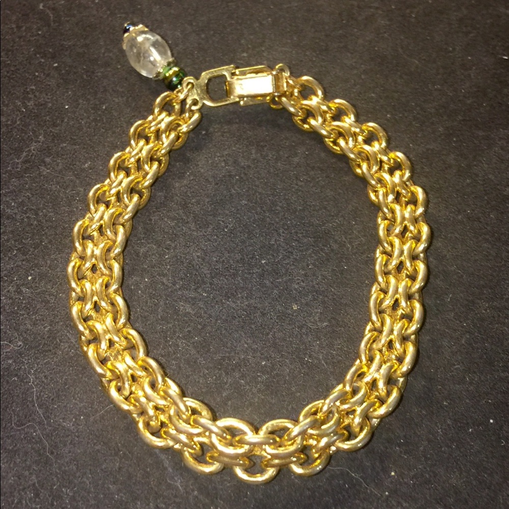 Beautiful Gold Tone Monet Bracelet